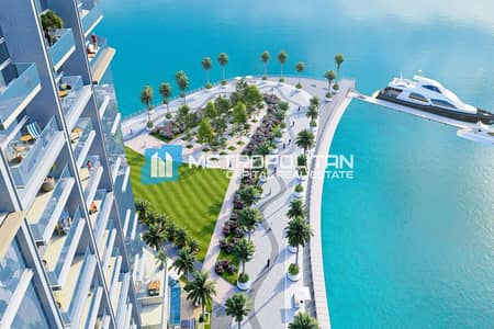 1 Bedroom Apartment for Sale in Yas Island, Abu Dhabi - Full Sea View|Serene 1BR With Balcony|No Premium