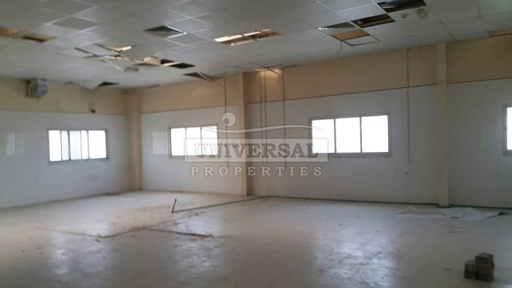 5600 Sqft Warehouse Available For Rent in Ajman Al Jurf Area 60 Kva Government Electricity 1 Washrm