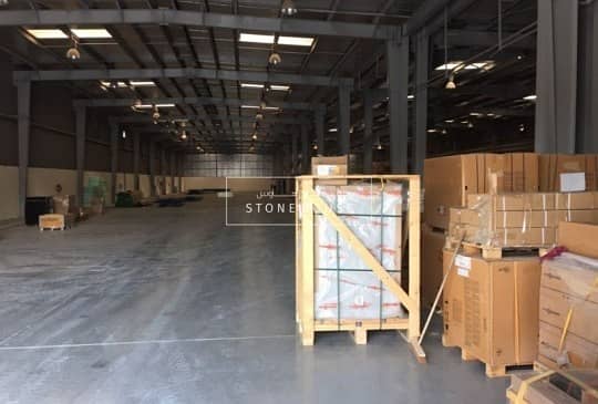 Jafza Freezone North Industrial with Open Yard AED 11/- Psqft