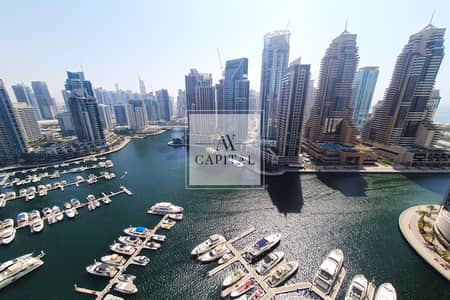 1 Bedroom Flat for Rent in Dubai Marina, Dubai - Best 1 BR | Marina and Sea View | Prime Location