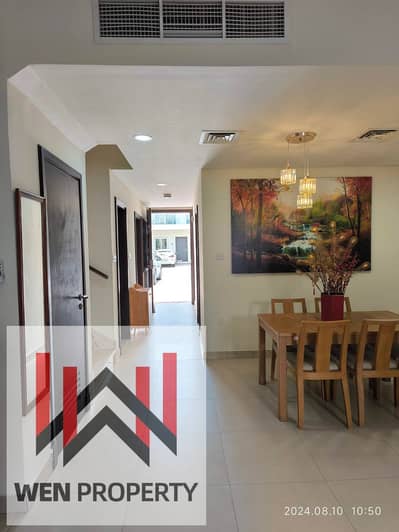 BRAND  NEW 3 BED ROOM + MAID ROOM - VILLA FOR SALE - RENTED - WARSAN VILLAGE