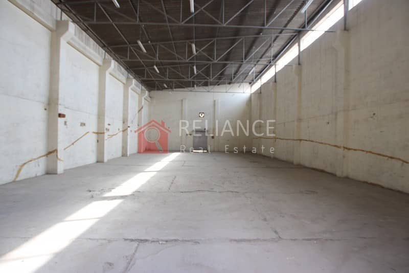 AED 32/SQ FT - TAX INCLUDED - COMMERCIAL WAREHOUSE IN RAS AL KHOR