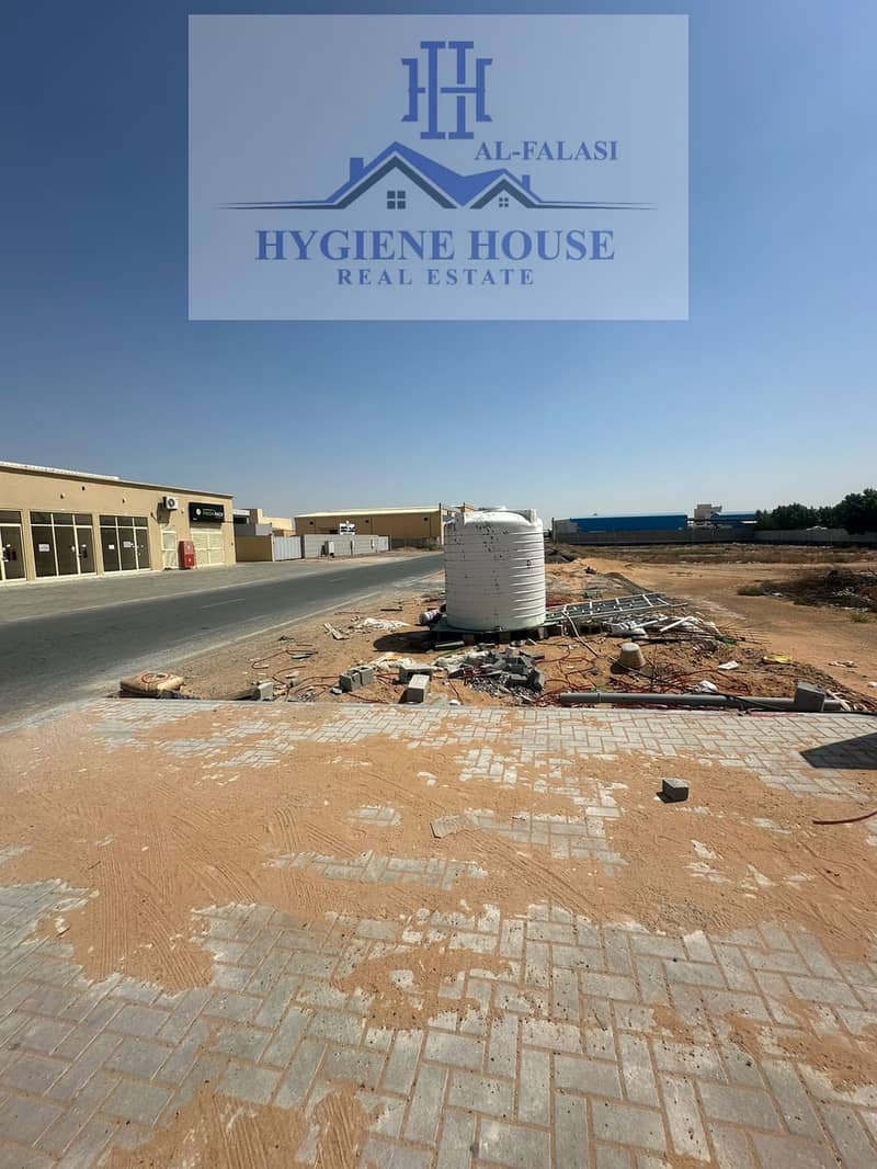 Available for annual rent in Umm Al Quwain 2 warehouses, each warehouse