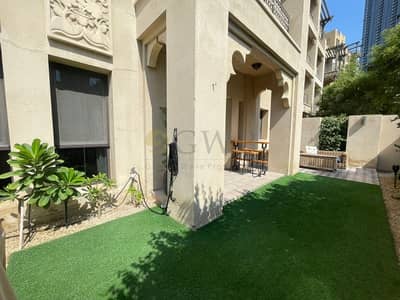 2 Bedroom Apartment for Rent in Downtown Dubai, Dubai - Garden Unit|Ensuite Bedrooms|Well Maintained