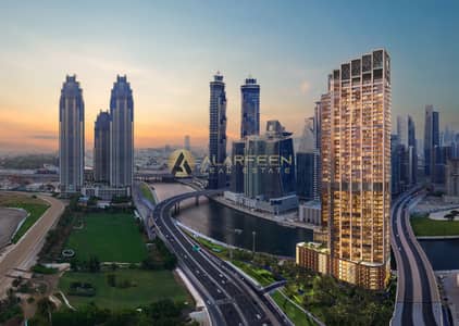 2 Cпальни Апартамент Продажа в Бизнес Бей, Дубай - One River Point_Aerial View. jpg