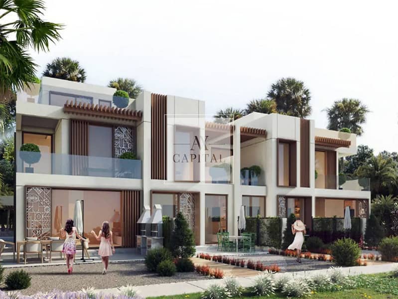 位于大马士革湖住宅，马贝拉度假村 4 卧室的别墅 2300000 AED - 9892216