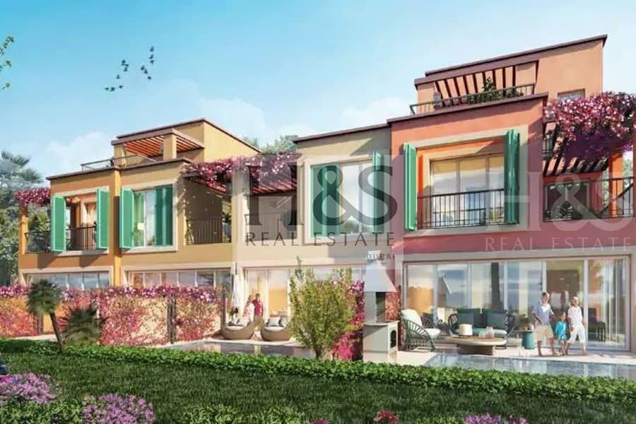 5 Bed Townhouse | Single Row | Damac Lagoon