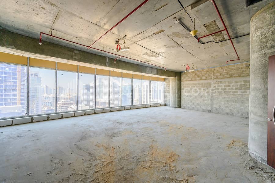 High Floor | Shell and Core | Easy Access to Metro
