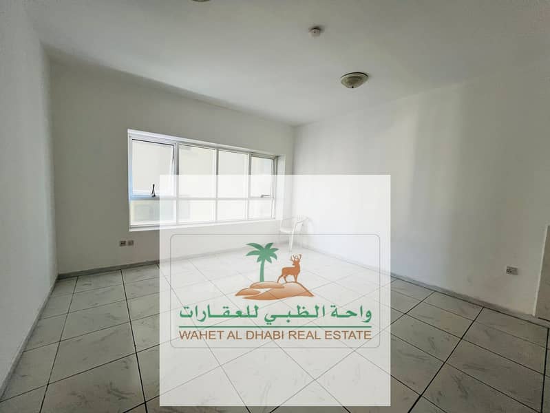 Three bedrooms and a living room with a balcony, an open view, a large