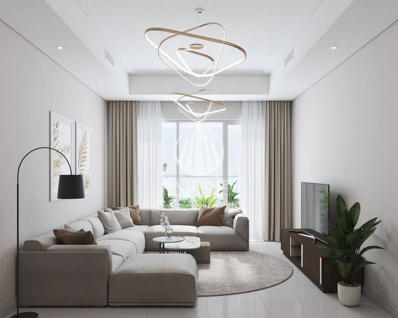 Two rooms with an open view of Ajman Corniche With an easy payment plan