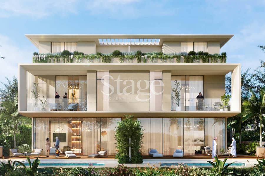 位于夏尔迦滨水城，Al Thuraya Island 5 卧室的别墅 3887000 AED - 9901762