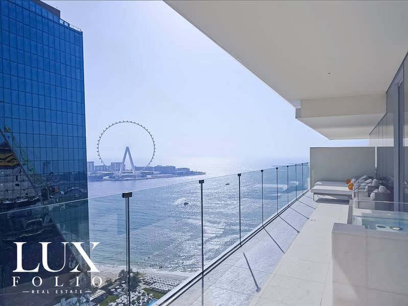 位于朱美拉海滩住宅（JBR），JBR五星级酒店 3 卧室的公寓 13500000 AED - 9903803