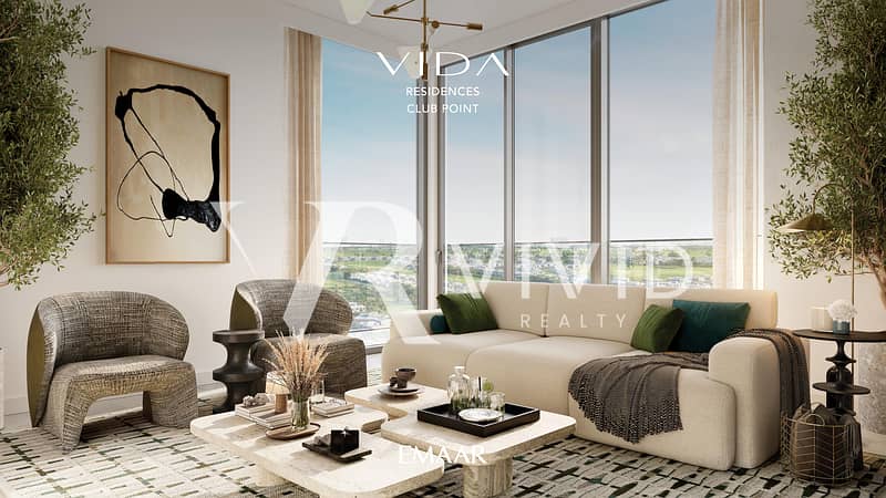 位于迪拜山庄，Vida Residences Club Point 2 卧室的公寓 2625888 AED - 9917254