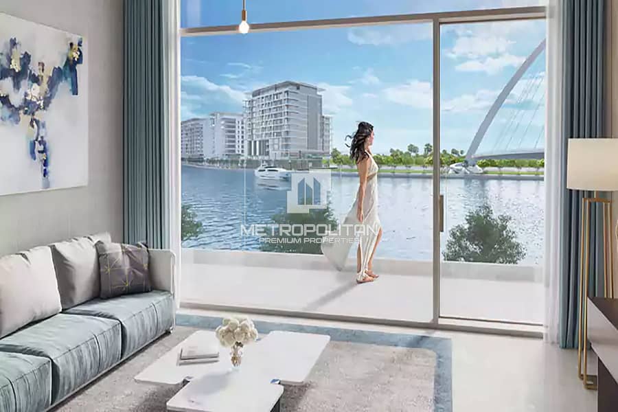 High Floor | Full Canal and Burj View | Hot Deal