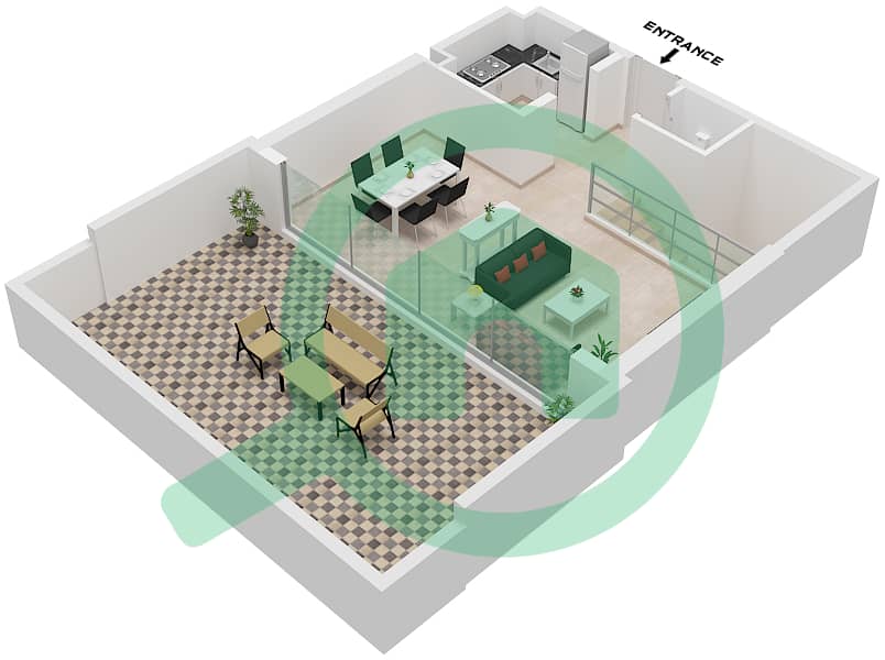 Eleganz by Danube - 2 Bedroom Apartment Type/unit C / UNIT 3,25 FLOOR 4 Floor plan Type C Unit 3 Floor 4 Tower 2 
Unit 3,25 Floor 4 Tower 5 interactive3D
