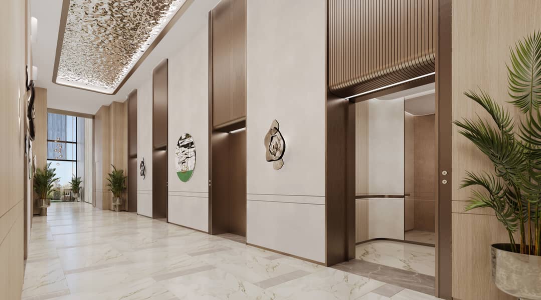 7 Mercer House - lift lobby. jpg