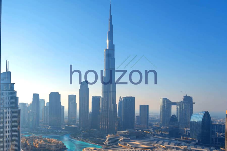 Luxurious 2BR | Full Burj Khalifa View | Balcony