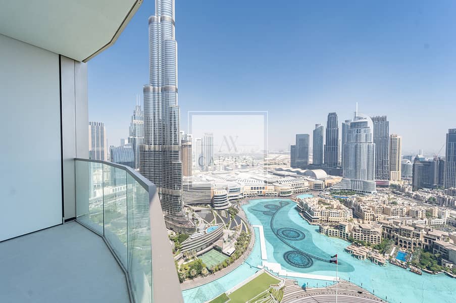 Brand New | Burj and Fountain Views | High Floor