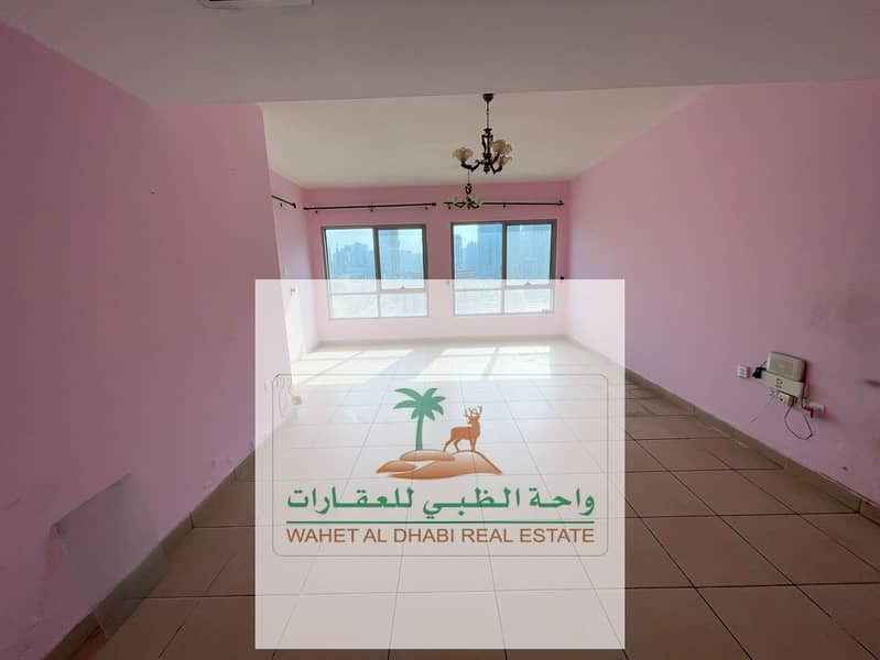 Two beautiful bedrooms, a living room, free air conditioning, a large