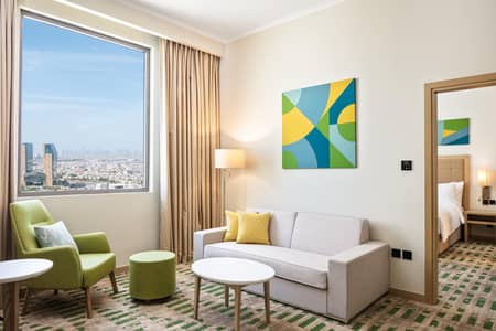 1 Bedroom Hotel Apartment for Rent in Dubai Science Park, Dubai - HIDSP One Bedroom Suite (2)-min. jpg