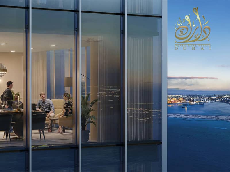 Panoramic 360ْ degree view / handover 2024 / luxury amenities for VIP