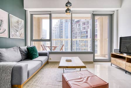 1 Bedroom Apartment for Rent in Downtown Dubai, Dubai - Burj Khalifa View | Furnished | Flexible Terms