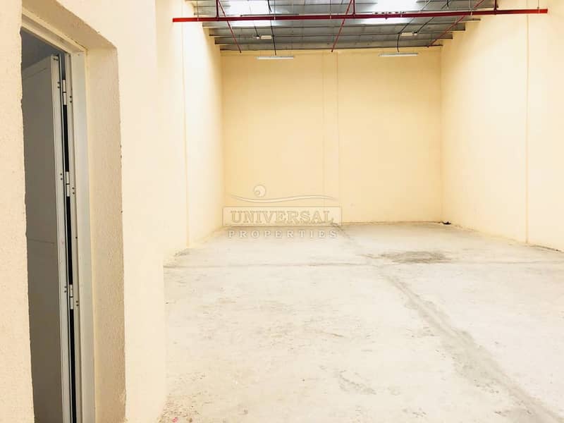 Brand New 1100 Sqft Warehouse For Rent in 20 kv Electricity Ajman Saniya Industrial Area