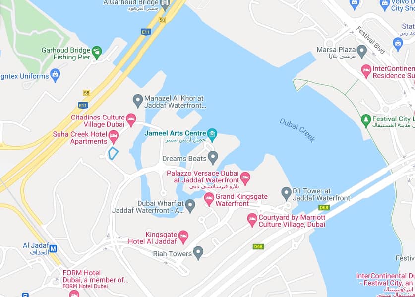Corner Freehold Land G+7 Residential I Dubai Creek Corner Freehold Land G+7 Residential I Dubai Creek