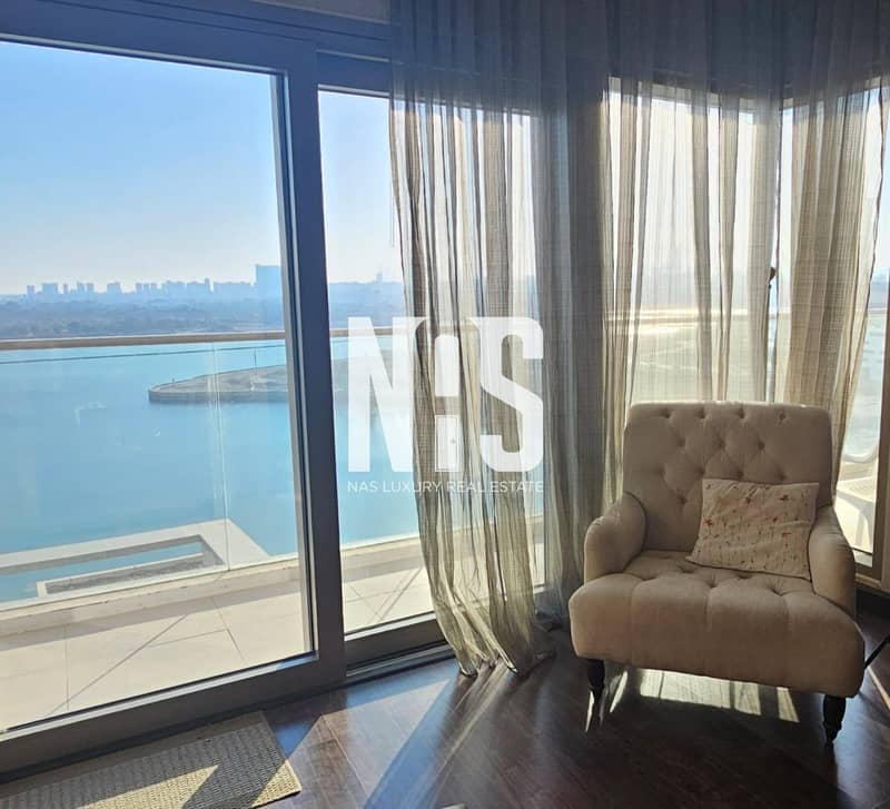 位于阿尔雷姆岛，阿布扎比纳吉马特，浪潮公寓 3 卧室的公寓 185000 AED - 9950398