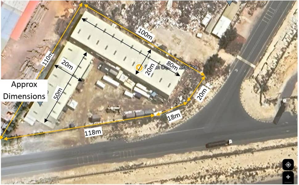 WAREHOUSES FOR SALE IN 1 CORNER PLOT, HAMRIYAH FREE ZONE