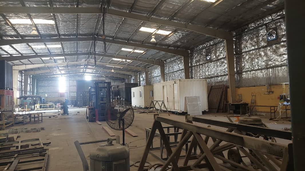 WAREHOUSES FOR SALE IN 1 CORNER PLOT, HAMRIYAH FREE ZONE