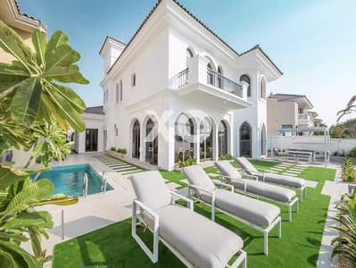 5 Bedroom Villa for Rent in Palm Jumeirah, Dubai - Bills included | Atlantis view | Renovated