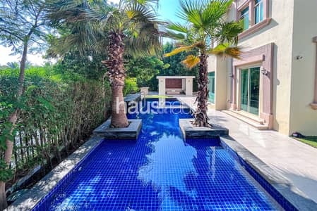 4 Bedroom Villa for Rent in Jumeirah Islands, Dubai - Entertainment Foyer | Upgraded | Pool