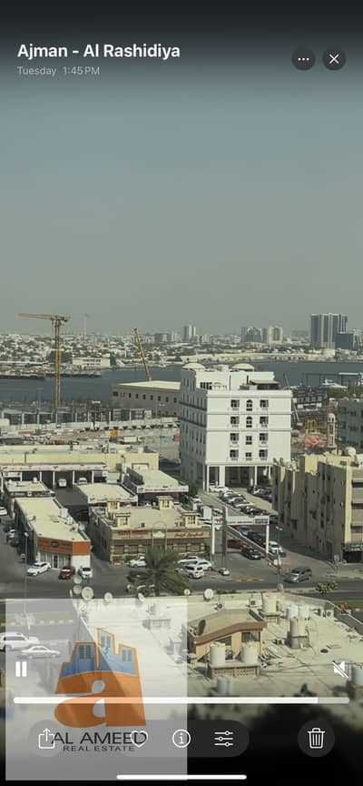 1bedroom and hull available for rent in rashdiya tower ajman