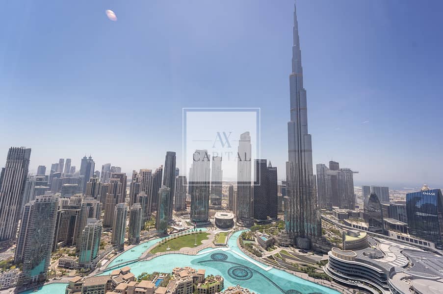 Burj and Fountain View | Vacant | Very High Floor