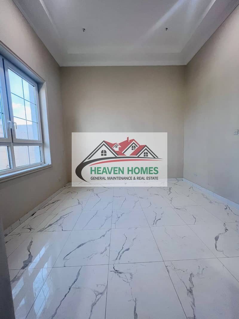 Brand New 2 bedroom 2 bathroom hall kitchen available in Al Rahba