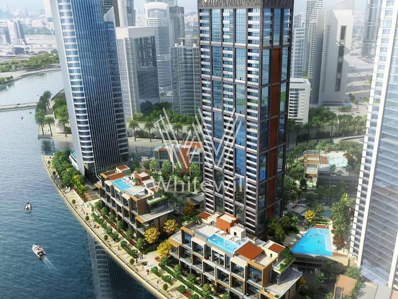 位于商业湾，半岛公寓，半岛五号 的公寓 1230000 AED - 9966174