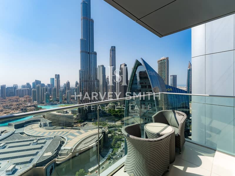 Vacant Now | Largest Layout | Full Burj Views