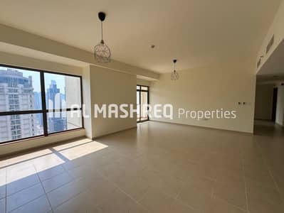 2 Bedroom Apartment for Rent in Jumeirah Beach Residence (JBR), Dubai - Panoramic & Breathtaking View | Topmost Floor | Huge Layout