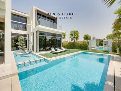 4 Bedroom Villa for Sale in Dubai Hills Estate, Dubai - Private Swimming Pool | 4 Bed+Study | Backing Park