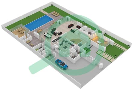 Alaya - 6 Bed Apartments Type The Reserve Grand Villa-B Floor plan