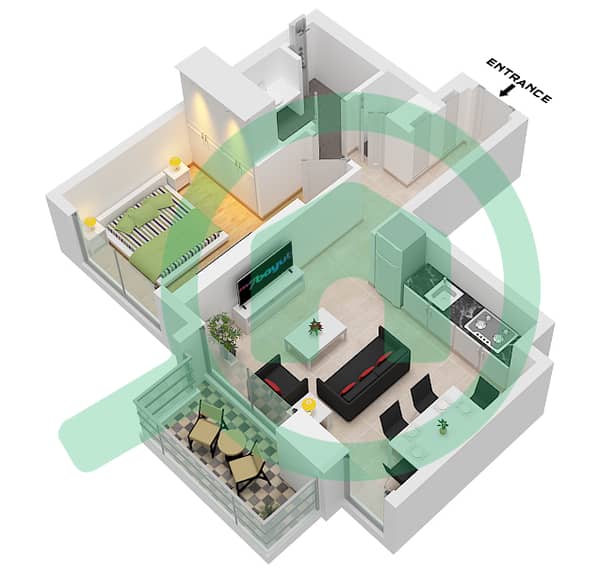 Unit 1 Floor 1-19,21-33