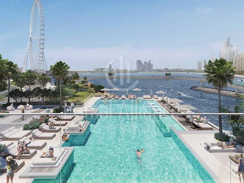 位于蓝水湾岛，蓝水湾，2号大楼 1 卧室的公寓 3270000 AED - 9975778