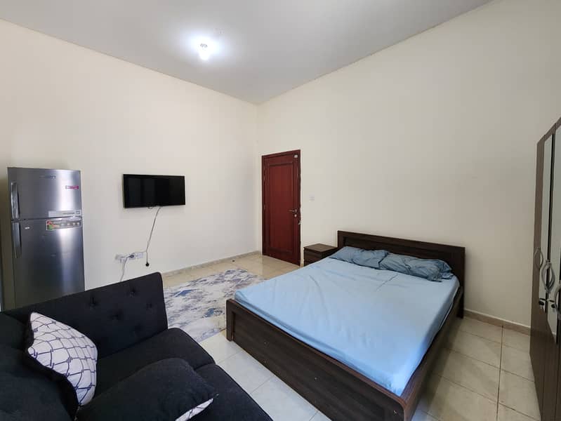 Furnished Studio / Big Terrace / Outclass Finishing