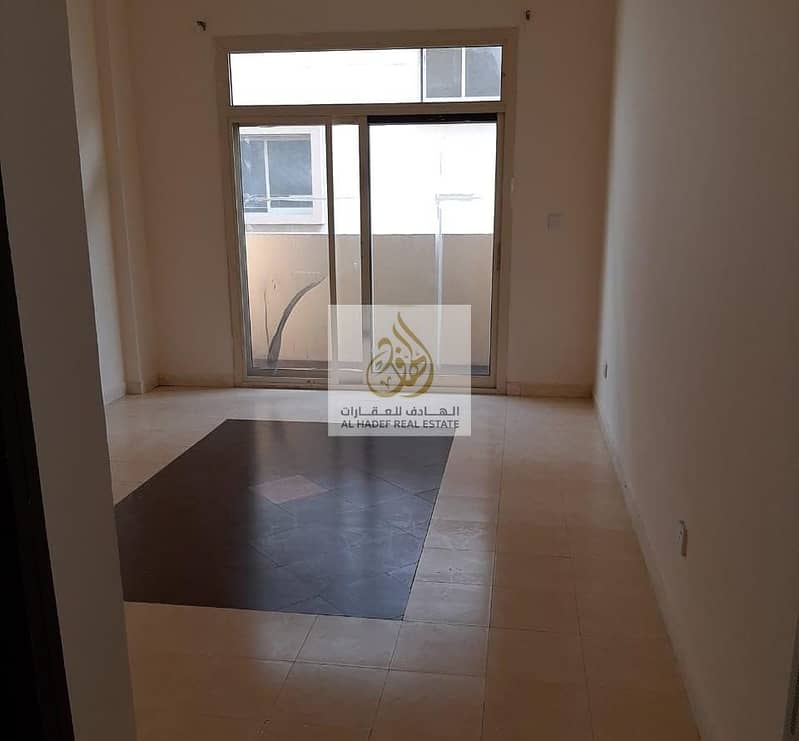 For annual rent in Ajman, exclusive week offer, one room, a hall, two rooms, and a hall are available, with a balcony, close to the National School an