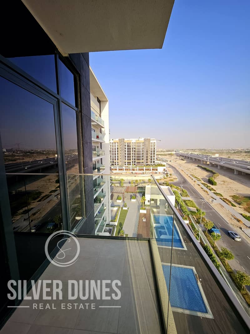 Studio Apartment for Rent With Balcony Brand New