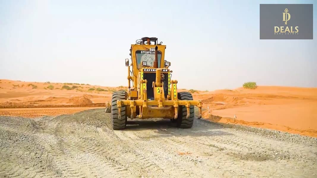 Residential and Investment Land (G+2) Freehold for Arab nationalities