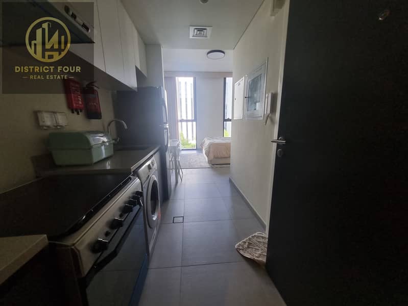 Spacious Brand New Furnished Studio Available in East village Al jada