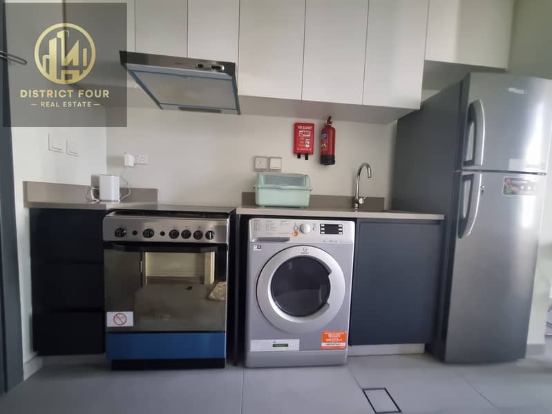 Spacious Brand New Furnished Studio Available in East village Al jada