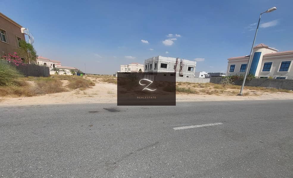 For sale a residential land in Sharjah, Al Hoshi area, Budaiya suburb